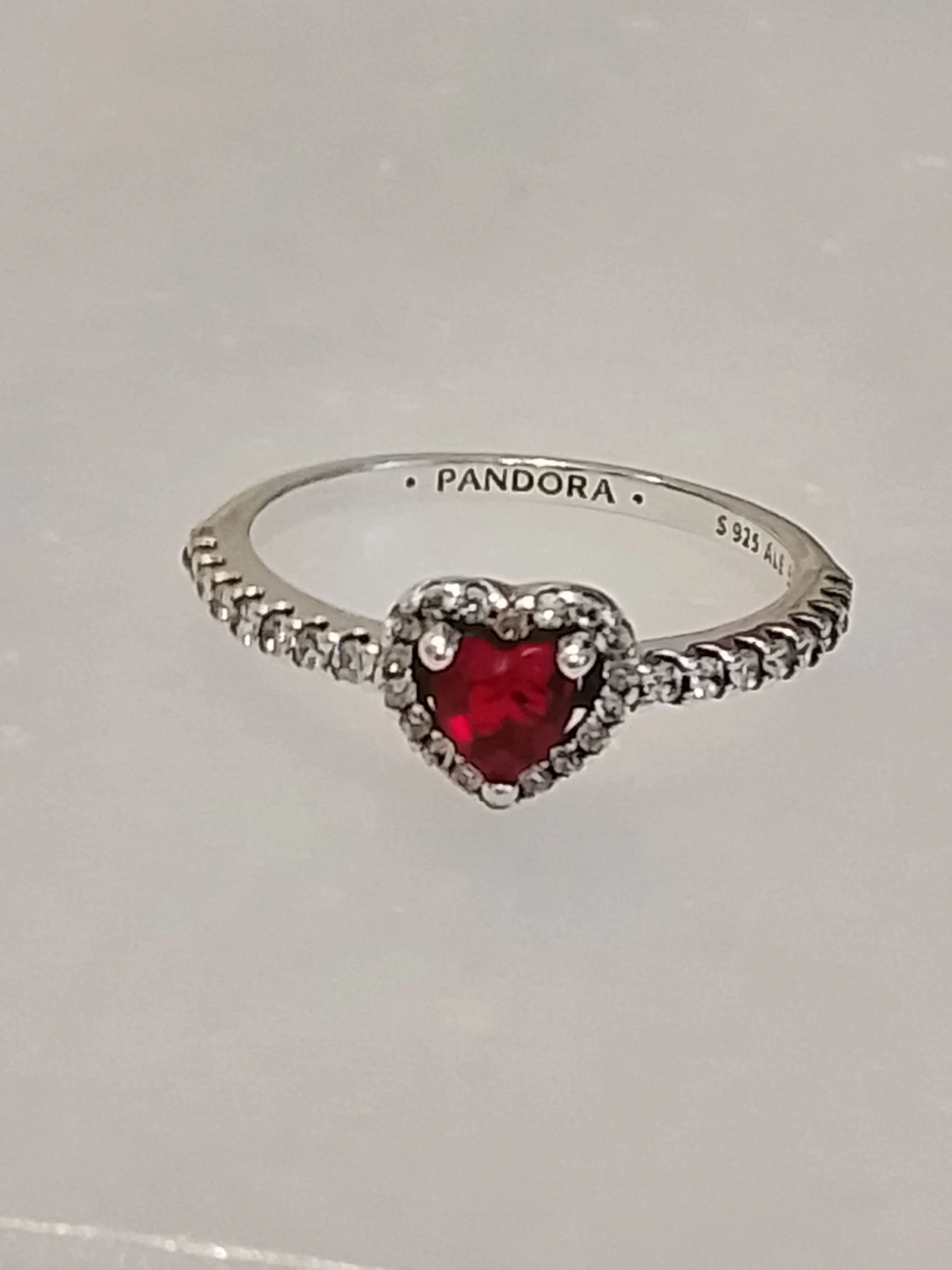 Anel Pandora Ale s925 prata e zircônias tamanho 56 18mm – photo 5